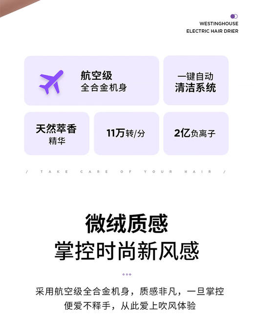 西屋电吹风机HS500 商品图10