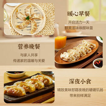 正大食品（CP）菌菇三鲜蒸饺920g40只装 饺子水饺煎饺蒸饺早餐方便速冻 开学季 商品图1