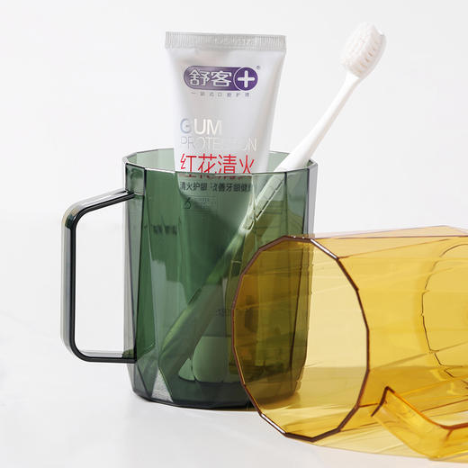 美丽雅晶透口杯颜色随机 1个 商品图2