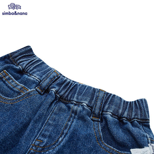 【辛巴娜娜】simbanana潮流童装女童牛仔短裤夏季新款女宝宝洋气潮流 商品图4