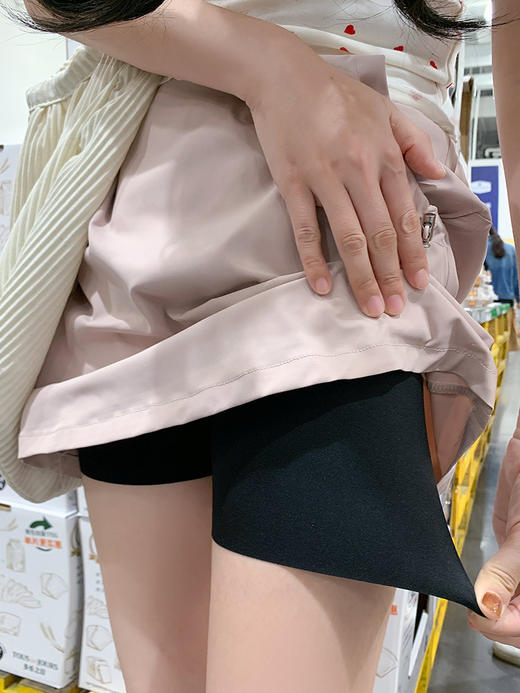 【YW】无忧购粉色速干工装半身裙女夏季2025新款显瘦冰丝a字短裙防走光包臀裙2416（截单后3-5天发货） 商品图4
