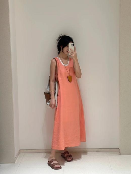 【高品质私服】【IC亚麻平纹两件套连衣裙】搭配低饱和哑光质感，营造松弛慵懒氛围，营造出利落又适宜的春夏氛围G1470-CC【无标出货 介意慎拍】 商品图3