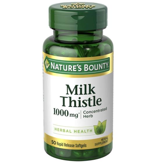 Nature's Bounty 自然之宝 护肝奶蓟草 1000mg 50粒 商品图0