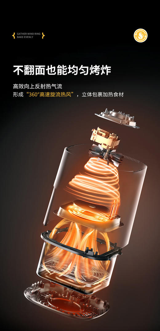 夏普电烤炉（空气炸锅）KF-AF-E80VK-W 商品图7