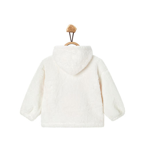 【辛巴娜娜】simbanana毛绒绒原创女童秋冬羊羔毛儿童加厚连帽卫衣 商品图1