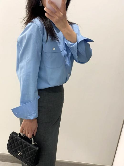 【高品质私服】【IC全棉府绸长袖衬衫】柔滑洁净，亲肤舒适，质朴雅韵，手感柔软舒适G1310-CC【无标出货 介意慎拍】 商品图7