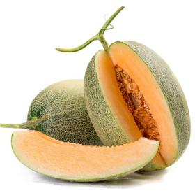 新鲜水果 新疆青皮黄心哈密瓜 1枚(每枚2.2~2.5斤左右）