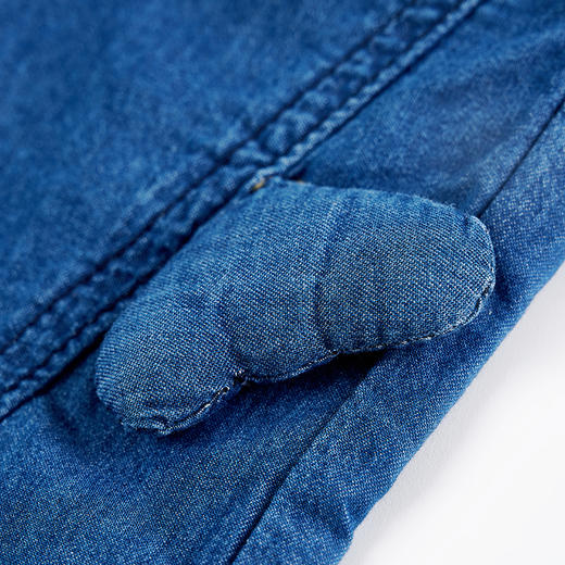 【辛巴娜娜】simbanana女童牛仔短裤夏新款中小童女孩时尚休闲裤子 商品图3