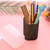 创意大容量简约笔筒 学生桌面文具收纳桶 多功能圆形笔筒 1个 商品缩略图3
