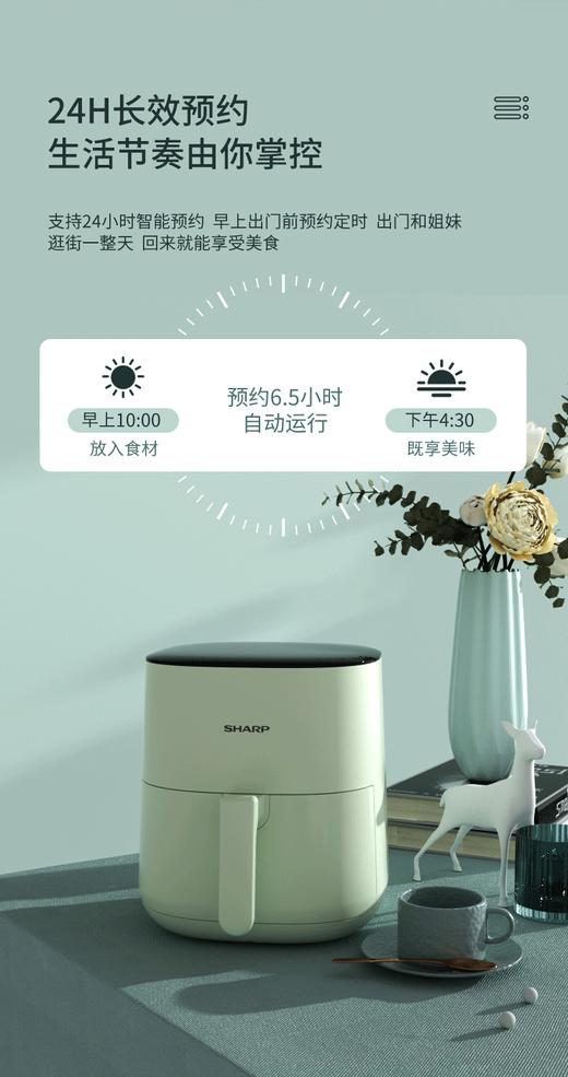 夏普电烤炉（空气炸锅）KF-AF-E50DK-G 商品图9