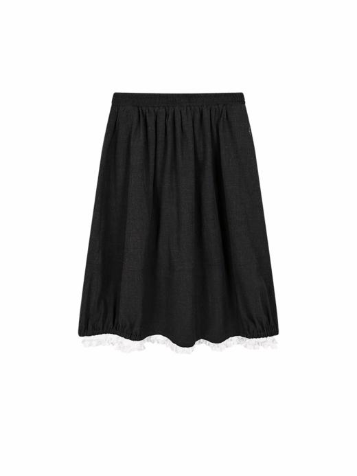 早乙女惠子saotome/STMQZ252288/木耳边假两件花苞半裙 商品图3