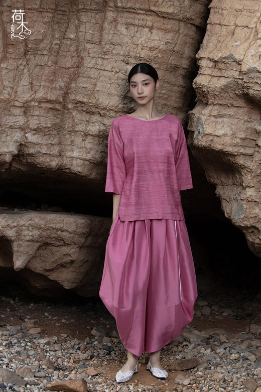 荷木HEMU丨织拙·短袖衫 商品图2