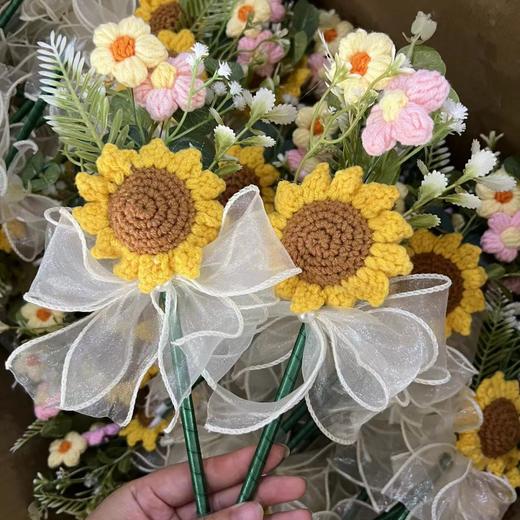 教师节礼物 新款老师实用向日葵永生花 束笔幼儿园小学生礼品 商品图3