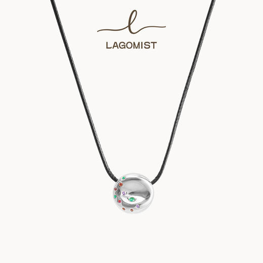 【LAGOMIST】早餐系列 | 金/银砂糖贝果毛衣链 商品图1