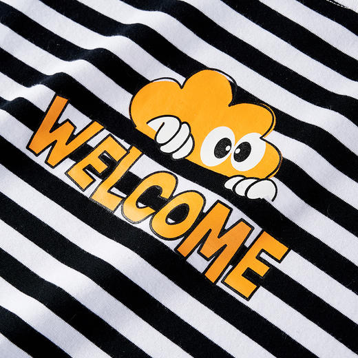 【辛巴娜娜】simbanana儿童短袖t恤夏季新款男童条纹半袖上衣 商品图2