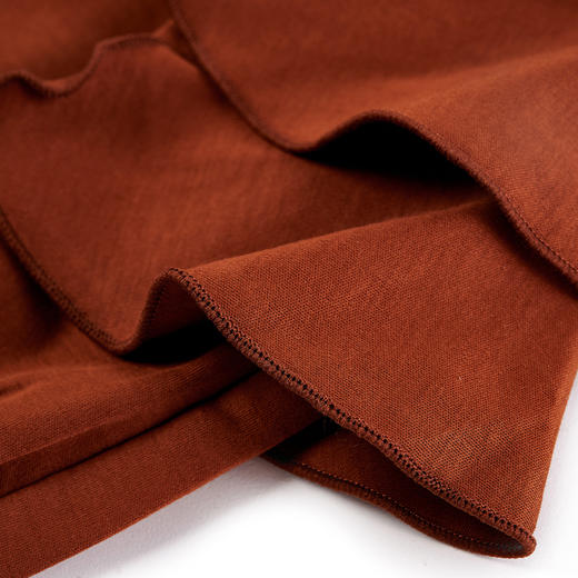 【辛巴娜娜】simbanana女童裤子夏季新款儿童百搭多层次荷叶边薄款五分裤中裤 商品图3