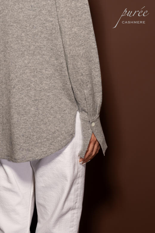 #1968「CASHMERE LONG SHIRT」 100% CASHMERE 羊绒长衬衫 商品图6