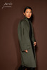 #0929「INVISIBLE LAPEL COAT」85% WOOL 15% CASHMERE 弧形领隐形前扣大衣 商品缩略图2