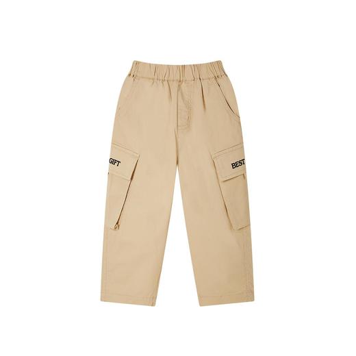 【辛巴娜娜】simbanana春秋季梭织大口袋小童男孩潮酷时尚运动长裤防风 商品图1