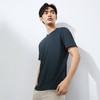 【瞬间凉感】柒牌男士短袖T恤2025夏季薄款时尚休闲斜纹圆领体恤128T70910 商品缩略图1