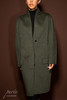 #0929「INVISIBLE LAPEL COAT」85% WOOL 15% CASHMERE 弧形领隐形前扣大衣 商品缩略图4