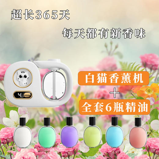 【充电一次，喷香60天~】香薰机自动喷香机 房间持久留香畅扩 香氛家用卧室厕所酒店扩香机-QA 商品图13