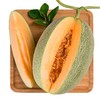 新鲜水果 新疆青皮黄心哈密瓜 1枚(每枚2.2~2.5斤左右） 商品缩略图1