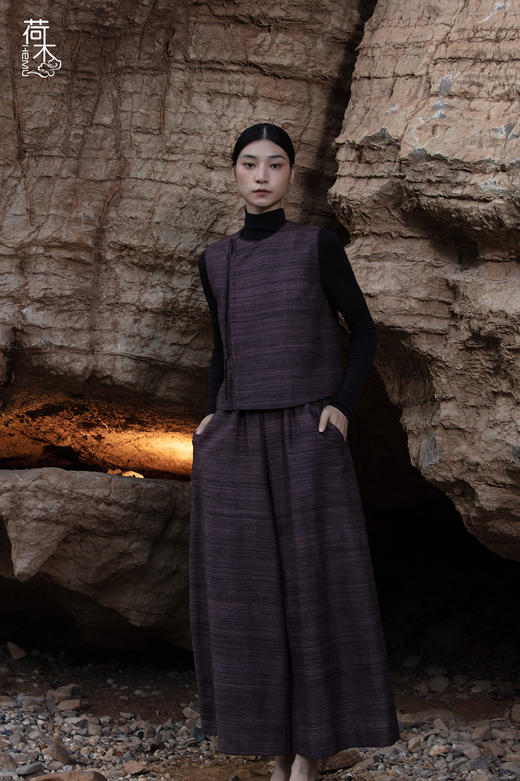 荷木HEMU丨织拙·阔腿裤 商品图0