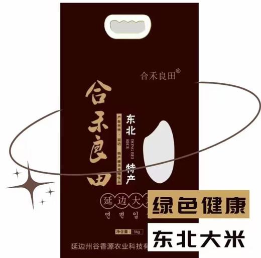 东北特产 合禾良田 大米5kg/袋 吉林延边 商品图0