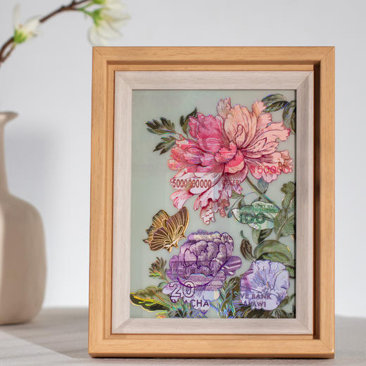 【有钱花】世界纸币装饰画摆件 商品图1