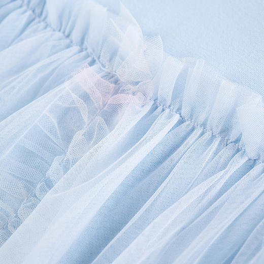 【辛巴娜娜】simbanana女童连衣裙春秋长袖衣裙女宝宝儿童网纱公主裙 商品图2