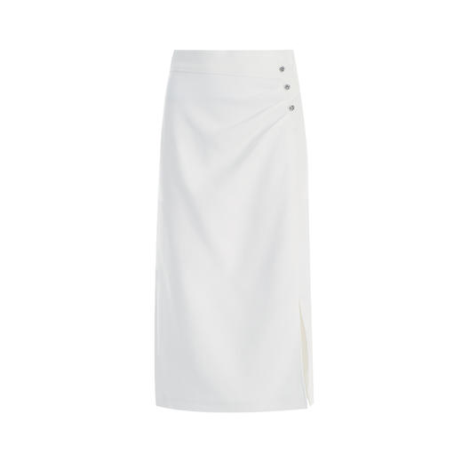 EITIE爱特爱经典气质高腰包臀开叉半身裙秋季新款7906605 商品图5