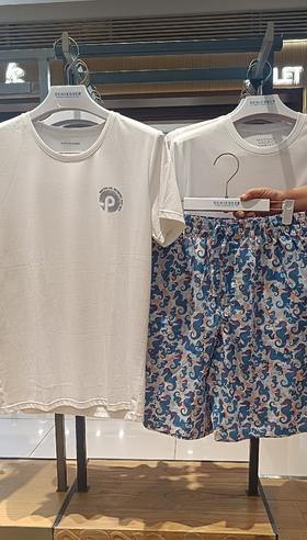 （店铺实拍）SCHIESSER德国舒雅男士自由组合装(单上衣棉+粘纤+聚酯（凉感面料）+单裤子纯棉)  39/18573U  39/18574U 39/16595P 39/16563P