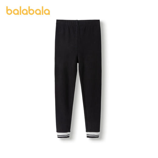 巴拉巴拉女童长裤拼色打底裤秋款裤子弹力修身舒适撞色时尚百搭潮 商品图1