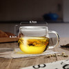 富光花茶杯透明茶杯内胆茶水分离杯办公室玻璃杯子水杯350ml /厨具 /水具 /玻璃杯 商品缩略图4
