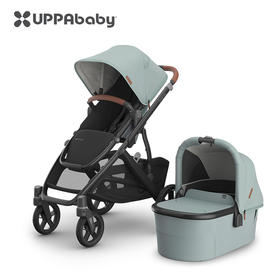 美国UPPAbaby Vista V3+V3睡篮 高景观婴儿车超高景观可坐躺折叠双向多功能推车0-4岁