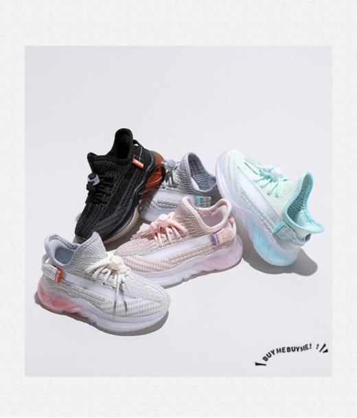 【迪士尼巴布豆大嘴猴童鞋夏季透气潮流运动鞋大合集】🎉款式设计简约潮流，很清爽的风格，☺️怎么穿都好看 加固圆圆鞋头， 🤩防撞耐踢能够有效保护姐妹们娇嫩脚趾 商品图4