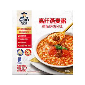 MM 山姆 桂格 高纤燕麦粥番茄罗勒风味 1200g