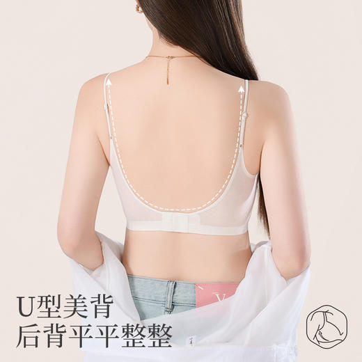 蝉翼无感隐形内衣 轻薄凉感 软糯亲肤 蜂巢杯透气会呼吸 0钢圈无束缚 穿上就像没穿一样舒服~ 商品图4