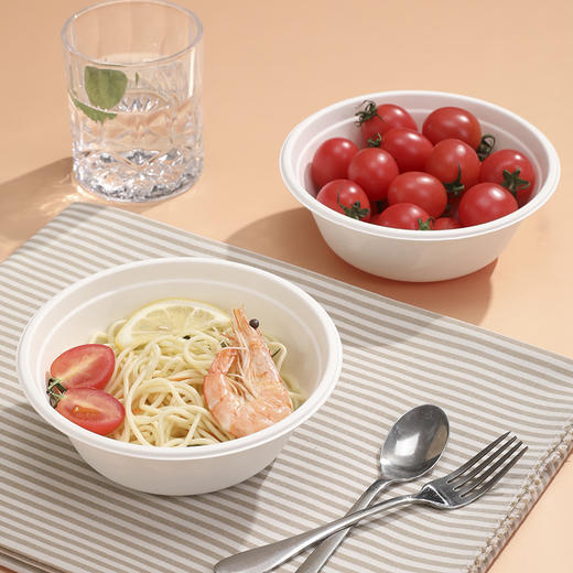 【批发】美丽雅甘蔗竹桨深碗中号 500ml/10个入 商品图5