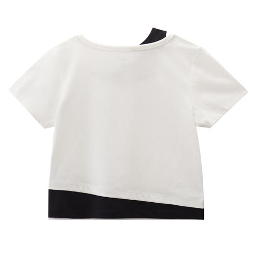 佐丹奴【商场同款】女童索罗娜凉感假两件短袖T恤03325216 商品图2