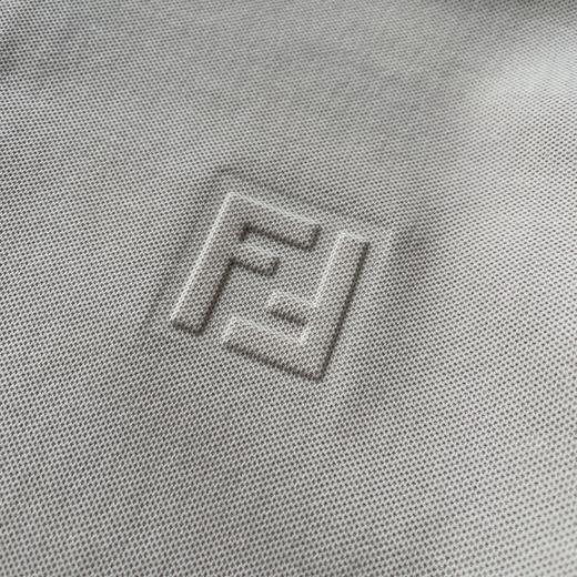 点此购买 芬迪夏季男士双F压花简标休闲短袖POLO衫 md 324167 商品图8