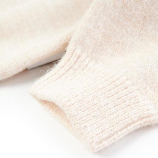 【辛巴娜娜】simbanana简约百搭休闲宽松保暖时尚薄款半高领套头上衣毛衣 商品图3