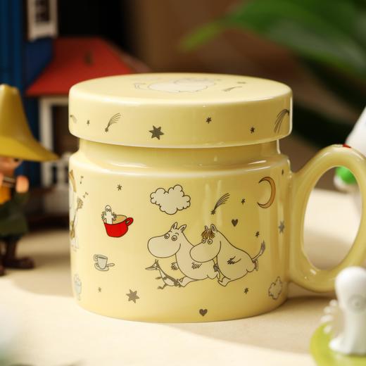 姆明复古实用陶瓷花茶杯【带盖带茶漏】 商品图7