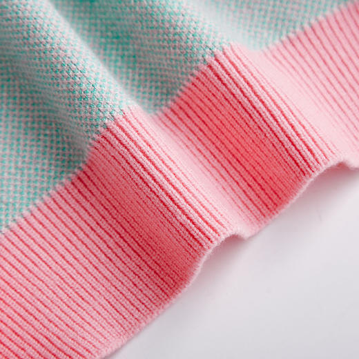 【辛巴娜娜】simbanana春秋儿童可爱白色花女宝短款针织开衫女童毛衣上衣外套 商品图4