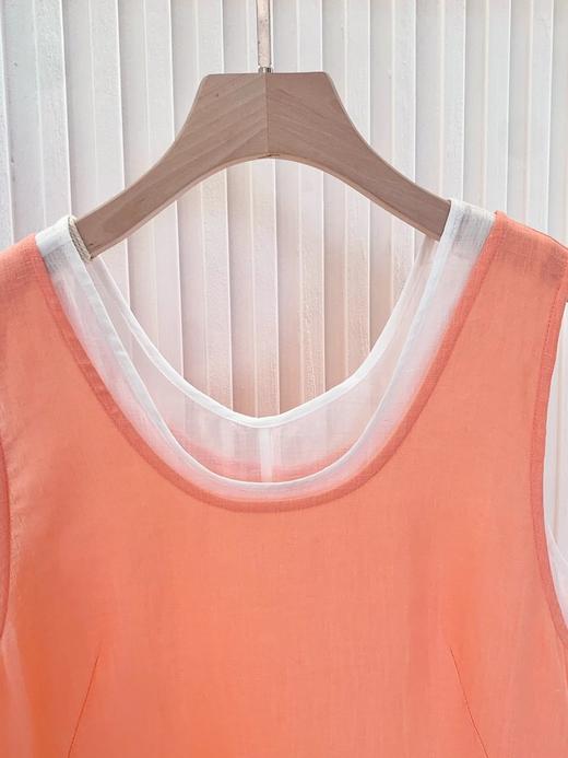 【高品质私服】【IC亚麻平纹两件套连衣裙】搭配低饱和哑光质感，营造松弛慵懒氛围，营造出利落又适宜的春夏氛围G1470-CC【无标出货 介意慎拍】 商品图11