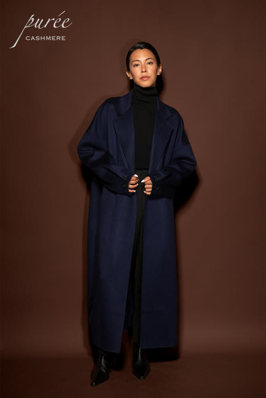 #0829「LONDON COAT」100% CASHMERE 伦敦长大衣*男女同款 商品图2