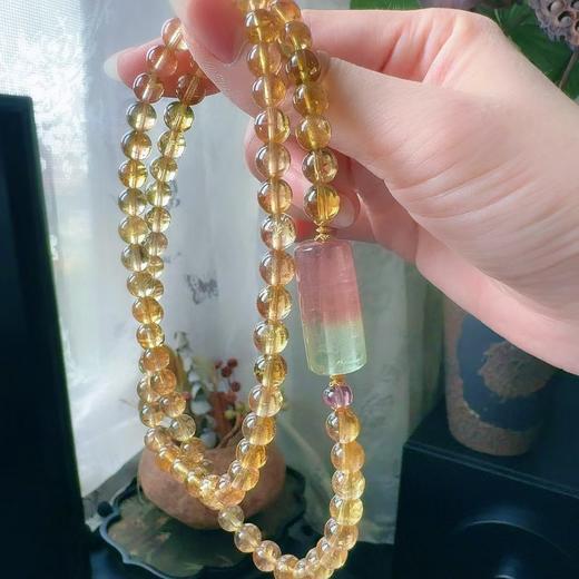 7.4mm碧玺手链 商品图2