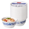 【批发】美丽雅一次性餐碗圆形青花碗360ml 20个/组 商品缩略图7