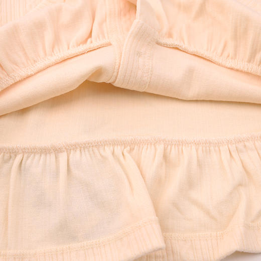 棉果果秋季新品女童奶油色提花针织开衫M322181425425 商品图3